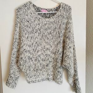 Light gray oversize sweater